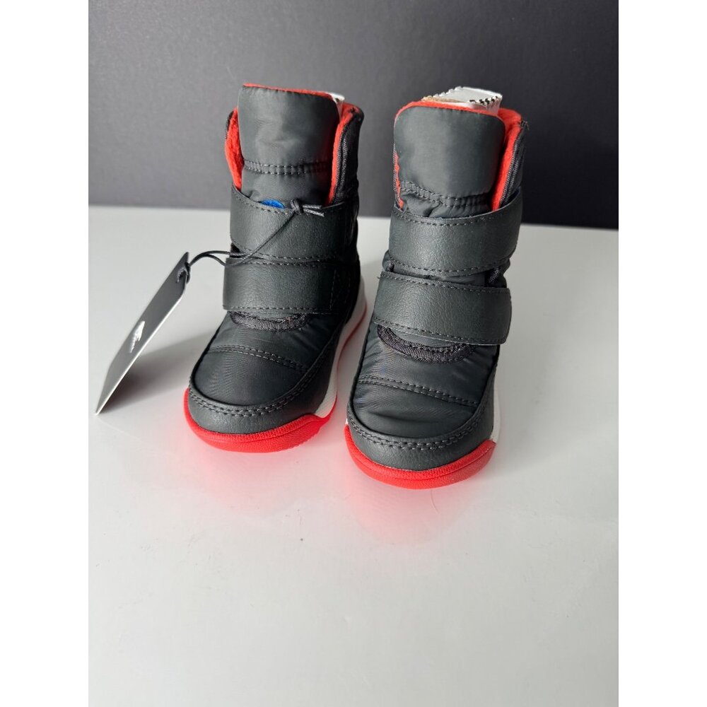 Sorel‎ Insulated Snow Boots Toddler Size 6 Whitney II Strap WP Black Unisex NIB - Picture 5 of 6